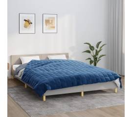 Pătură grea, albastru, 220x230 cm, 15 kg, material textil