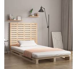 Tăblie de pat pentru perete, 96x3x91,5 cm, lemn masiv de pin