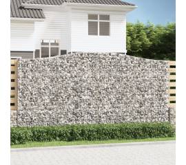 Coș gabion arcuit 400x50x200/220 cm fier galvanizat