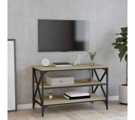 Comodă tv, stejar sonoma, 80x40x50 cm, lemn prelucrat