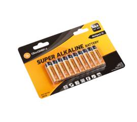 Set baterii alcaline gogen super lr03, 1.5 v, aaa, 800 mah, 10 bucati