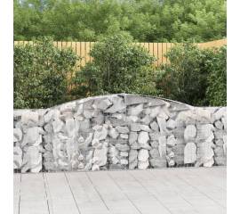 Coșuri gabion arcuite 5 buc, 400x30x100/120 cm fier galvanizat