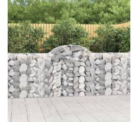 Coșuri gabion arcuite 20 buc, 200x30x100/120 cm fier galvanizat