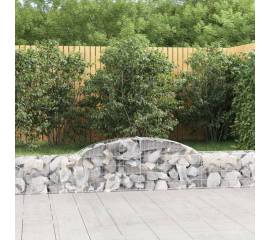 Coș gabion arcuit 300x30x40/60 cm, fier galvanizat