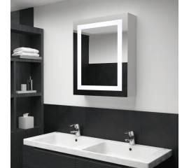 Dulap de baie cu oglindă și led-uri, 50 x 13 x 70 cm