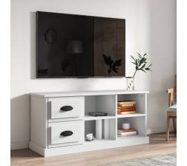 Comodă tv, alb, 102x35,5x47,5 cm, lemn prelucrat
