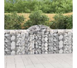 Coșuri gabion arcuite 12 buc, 200x50x100/120cm, fier galvanizat