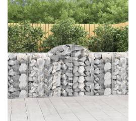 Coșuri gabion arcuite 20 buc, 200x50x100/120cm, fier galvanizat