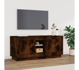 Comodă tv, stejar afumat, 102x35x45 cm, lemn prelucrat