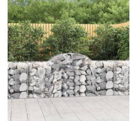 Coșuri gabion arcuite 30 buc, 200x50x80/100 cm, fier galvanizat