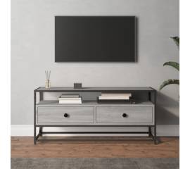 Dulap tv, gri sonoma, 100x35x45 cm, lemn prelucrat