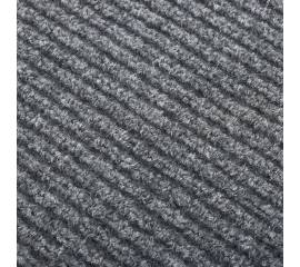 Covor traversă de captare a murdăriei, gri, 100x100 cm