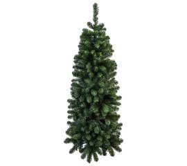 Ambiance brad de crăciun artificial subţire, 210 cm