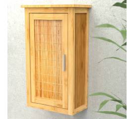 Eisl dulap înalt cu ușă, 40x20x70 cm, bambus
