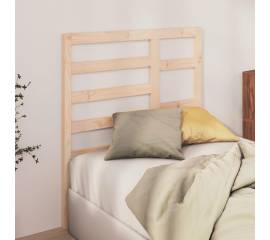 Tăblie de pat, 106x4x104 cm, lemn masiv de pin