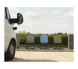 Travellife scaun compact de camping pliabil „san marino”, gri