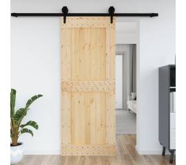 Ușă, 90x210 cm, lemn masiv de pin