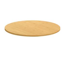Blat de masă, Ø70x1,5 cm, bambus