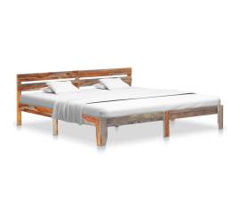Cadru de pat, 200 x 200 cm, lemn masiv de sheesham