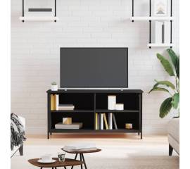 Comodă tv, negru, 100x40x50 cm, lemn prelucrat