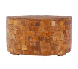 Măsuță de cafea, 60 x 60 x 35 cm, lemn masiv de tec