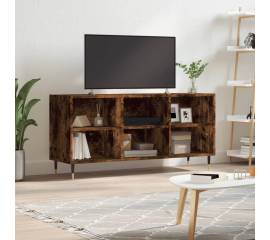 Comodă tv, stejar fumuriu, 103,5x30x50 cm, lemn compozit