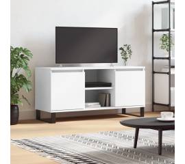 Comodă tv, alb, 104x35x50 cm, lemn compozit