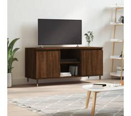 Comodă tv, stejar maro, 104x35x50 cm, lemn compozit