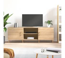 Comodă tv, stejar sonoma, 150x30x50 cm, lemn compozit