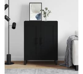 Servantă, negru, 69,5x34x90 cm, lemn compozit