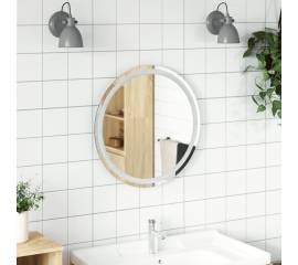 Oglindă de baie cu led, 60 cm, rotundă