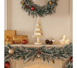 Brazi de crăciun din lemn decorativi 2 buc. 30 cm lemn de pin