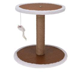 Pets collection turn de zgâriat pisici/suport cu șoarece, 35x35x33 cm