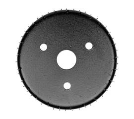 Disc circular slefuit, modelat, raspel, pentru lemn, plastic, cauciuc, beton celular, 120x22.2 mm, dedra