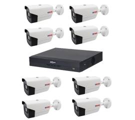 Sistem supraveghere video basic 8 camere rovision oem hikvision 2mp, full hd, ir40, dvr pentabrid 8 canale