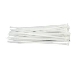 Coliere de plastic albe, 250x3,5 (100 buc.)