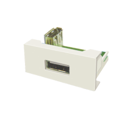 Panel echipat cu socket usb (1 modul) - dlx