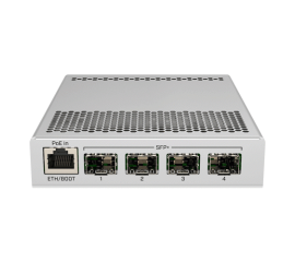 Cloud router switch, 1 x gigabit, 2 x sfp+ 10gbps - mikrotik crs305-1g-4s+in