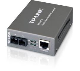 Media convertor 1 port sc/upc, single-mod, 15 km, montabil in rack  tp-link mc210cs