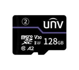 Card memorie 128gb, purple card - unv tf-128g-t
