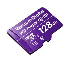Card microsd 128gb'seria purple ultra endurance - western digital wdd128g1p0c