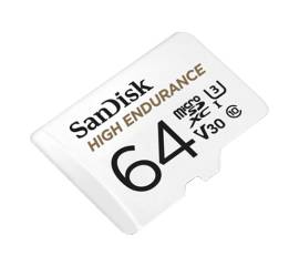 Card microsd 64gb'seria high endurance - sandisk sdsqqnr-064g-gn6ia