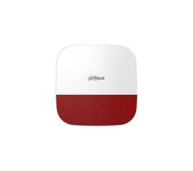 Sirena dahua ara13-w2(868) (red) sirena wireless cu flash exterior, 110 db, 868 mhz, rf 1200 m