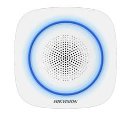 Sirena wireless ax pro de interior cu led albastru, 868mhz - hikvision ds-ps1-i-we-b