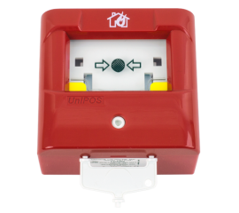 Buton adresabil de alarmare incendiu - unipos fd7150n