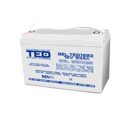 Acumulator agm vrla 12v 93a gel deep cycle 306mm x 167mm x h 212mm f12 m8 ted battery expert holland ted003485 (1)