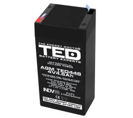Acumulator agm vrla 4v 4,6a dimensiuni 47mm x 47mm x h 100mm f1 ted battery expert holland ted002853 (30)