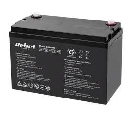 Acumulator baterie cu gel  12v 100ah rebel power bat0416