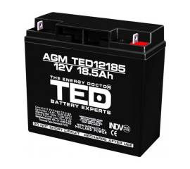 Acumulator agm vrla 12v 18,5a dimensiuni 181mm x 76mm x h 167mm f3 ted battery expert holland ted002778 (2)
