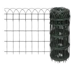Gard delimitare grădină fier vopsit electrostatic 10 x 0,65 m